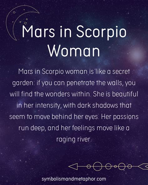 scorpio mars in bed|Mars in the Signs